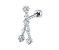 Cancer Helix Ear Piercing TIP-3574